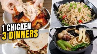 Thumbnail: One Costco Chicken, 3 Easy Dinners | Fast Weeknight Meals