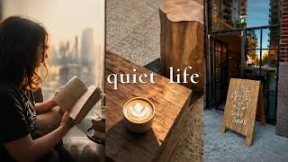 Thumbnail: my quiet life in London | the reality of living slow, home, little moments 🕊