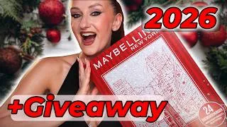 Thumbnail: NEW Maybelline Advent Calendar 2026 Unboxing & Review! 💄 + GIVEAWAY! 🎄