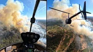 Thumbnail: Closer than expected: Helicopter POV smoke investigation