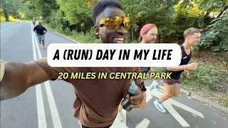 Thumbnail: 20 mile run in Central Park! long run Saturday