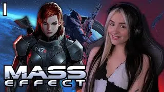 Thumbnail: Finally Playing MASS EFFECT in 2025!! ✦ Mass Effect 1 Legendary Edition ✦ Episode 1