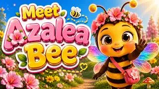 Thumbnail: Meet Azalea Bee! 🐝 | Hello Song for Kids | Preschool Learning