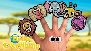 Thumbnail: Safari Animals Finger Family | Kids Songs and Nursery Rhymes
