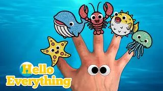 Thumbnail: Sea Animals Finger Family | Kids Songs and Nursery Rhymes