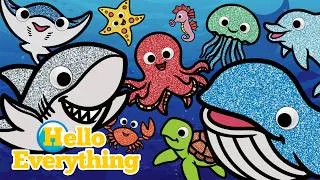 Thumbnail: What Animal Am I? | Sea Animals | Learn Animal Names and Habitats