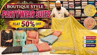 Thumbnail: 📢Trending Boutique Style Partywear Work Suits😍Limited OFFER