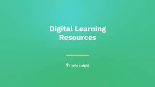 Thumbnail: Report's New Digital Learning Resources