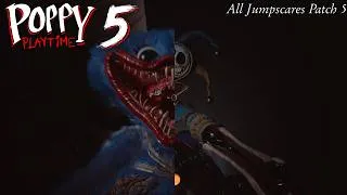 Thumbnail: Poppy Playtime: Chapter 5 - All Jumpscares Patch 5