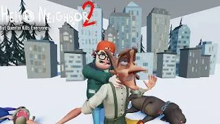 Thumbnail: Hello Neighbor 2: But Quentin Has A Gun And Is Evil Funny Moments Part 1