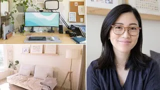 Thumbnail: Office Tour 2022 // Working from home in a well-designed, adaptable, and creative space