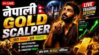 Thumbnail: Join me for live XAUUSD (Gold) market analysis, real-time trading setups, and educational insights.