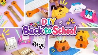 Thumbnail: Оригами Органайзер, Линейка, Рюкзак из бумаги | DIY Снова в школу