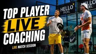 Thumbnail: LIVE Match Coaching | Top Austrian Player Trains with Coach Mauri Andrini