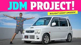 Thumbnail: Fixing Up My Broken JDM Project – Mitsubishi Toppo BJ Kei Car!