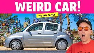 Thumbnail: I Found A Bizarre Art Ranch In The Desert (In My Weirdest Car)
