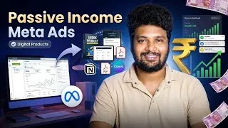 Thumbnail: Earn Passive Income Selling Digital Products Using Meta Ads