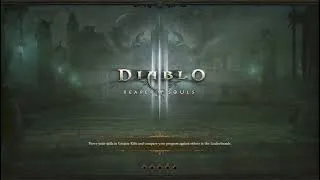Thumbnail: Diablo III Reaper of souls: Leveling up Bane of the Trapped