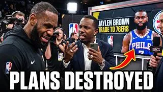 Thumbnail: LeBron James & Rich Paul FURIOUS After Jaylen Brown Trade DESTROYS 76ers Plans!