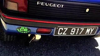 Thumbnail: Peugeot 205 GTI 1.9 bleu Miami comme NEUVE - Helveticus74