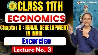 Thumbnail: Class 11th Economics | Chapter 5 RURAL DEVELOPMENT IN INDIA  | Lecture 3 | #class11theconomics