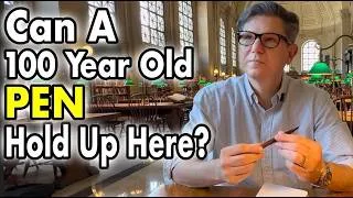 Thumbnail: I Took a 100-Year-Old Fountain Pen to the Boston Public Library