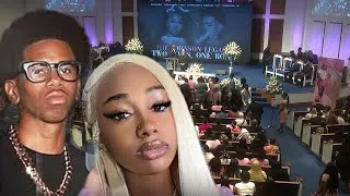 Thumbnail: DreamDoll Bri & A.J Family Break down in Tears at the Celebration Of life service 