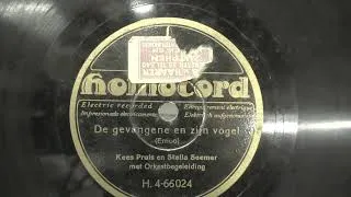 Thumbnail: Kees Pruis en Stella Seemer: De gevangene en zijn vogel. (1930).