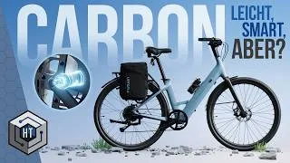 Thumbnail: Urtopia Carbon 1 ST im Test: Smartes Carbon E-Bike mit Haken?