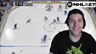 Thumbnail: NHL 27 FIRST GAMEPLAY LOOK + PRESENTATION DEEP DIVES REACTION