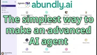 Thumbnail: The Simplest Way to Make an Advanced AI Agent