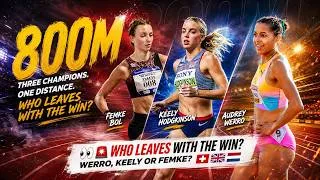 Thumbnail: Keely Hodgkinson, Audrey Werro & Femke Bol | Chasing Jarmila's Oldest Track World Record