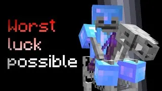 Thumbnail: Is it possible to beat Minecraft with only bad RNG?