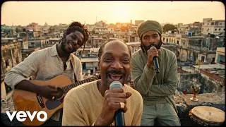 Thumbnail: Snoop Dogg, Chronixx & Protoje — Sunset Over We (Rooftop Roots Session | Lyric Video | 2026)