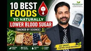 Thumbnail: How to Lower Blood Sugar Naturally: 10 Science Backed Foods
