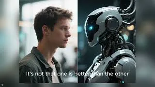 Thumbnail: AI vs  Human Intelligence Understanding the Key Differences