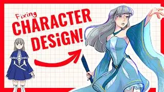 Thumbnail: Fixing Bad Character Designs (With Style)
