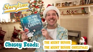 Thumbnail: Here's Chasey - The night before the night before Christmas (by Kes Gray and Claire Powell)
