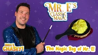 Thumbnail: Here's Chasey - Mr E's Classic Magic for young children: The Magic bag of "Mr. E"