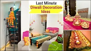 Thumbnail: Last Minute Diwali Decoration Ideas | Budget Friendly Diwali Decoration | Easy DIY Diwali Decor