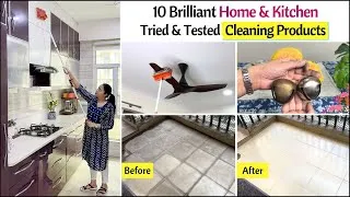 Thumbnail: 10 BRILLIANT Home & Kitchen Cleaning Tools | Tried & Tested Cleaning Products | Cleaning Essentials