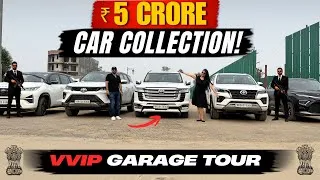 Thumbnail: ₹5 CRORE CAR COLLECTION - REAL ESTATE MILLIONAIRE GARAGE TOUR 🤍