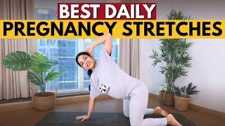 Thumbnail: Best Pregnancy Stretches | 20Mins Full Body Daily Stretching Routine | Prenatal Yoga