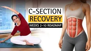 Thumbnail: C-Section Recovery 10-Week Roadmap: Safe Yoga & Exercises from Week 2 to 10
