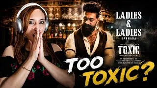 Thumbnail: Ladies & Ladies Reaction | Toxic | Yash | Nayanthara, Huma,  Kiara , Tara , Rukmini | Geetu Mohandas