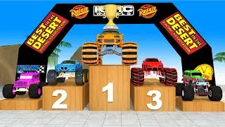 Thumbnail: Game Car: Giant Orange Truck Wins the Championship – Who Will Be the Final Winner?