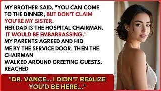 Thumbnail: My Brother Let Me Attend Dinner—But Not As His Sister, Because Her Dad Is A Hospital Chairman