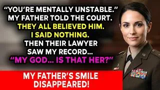Thumbnail: I Stood Alone in Court as My Dad Mocked Me—Until His Lawyer Froze “My God… Is That Her”