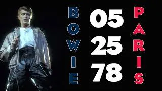 Thumbnail: David Bowie - Live In Paris - May 25th, 1978