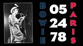 Thumbnail: David Bowie - Live In Paris - May 24th, 1978